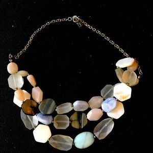 Loft multi-stone necklace
